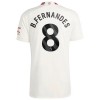 Virallinen Fanipaita Manchester United B. Fernandes 8 Kolmas Pelipaita 2023-24 - Miesten